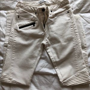 Zara White Denim